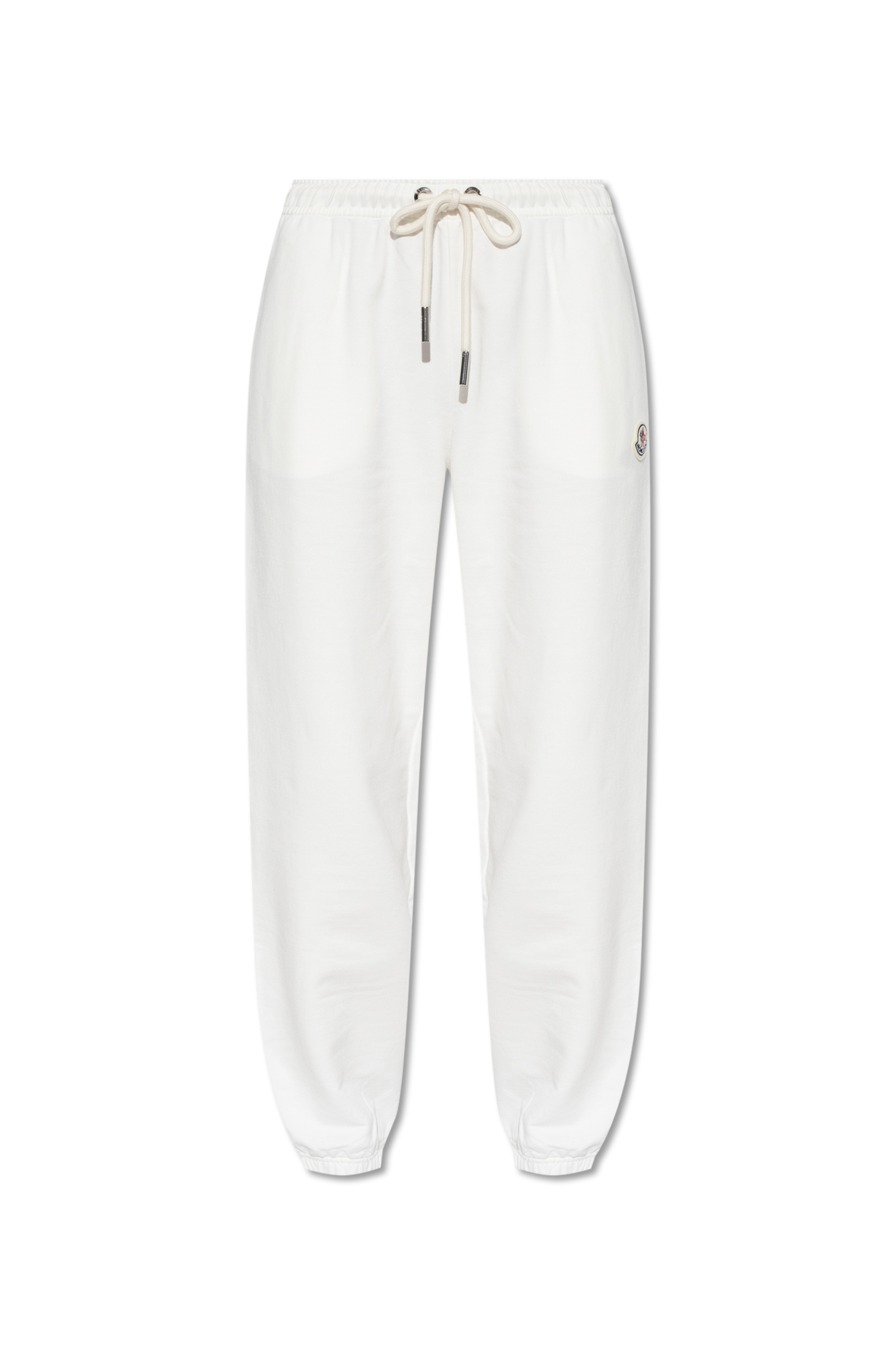 White Sweatpants with logo patch Moncler - Vitkac AS